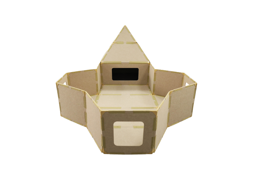 31-Panel Custom Magnetic Playhouse Set – lifestyle view