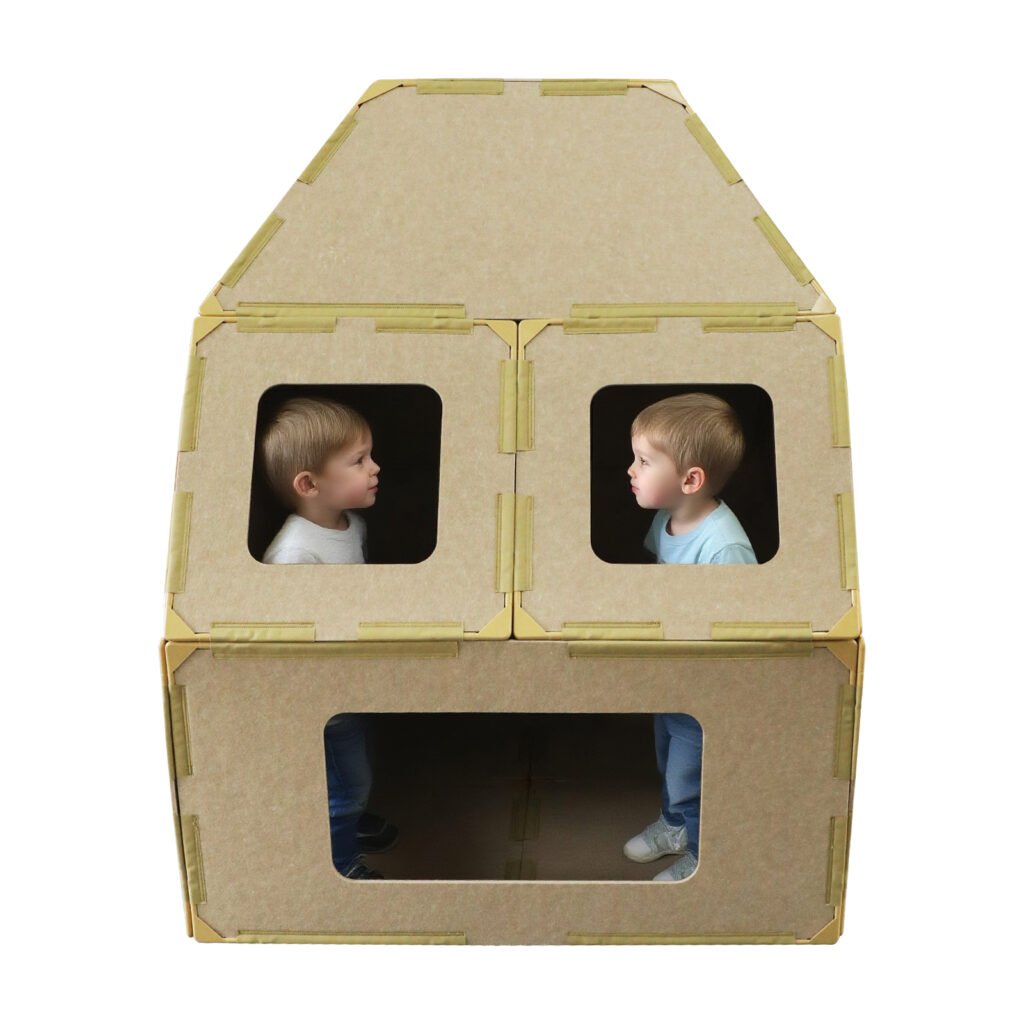 19-Panel Custom Magnetic Playhouse Set – lifestyle view