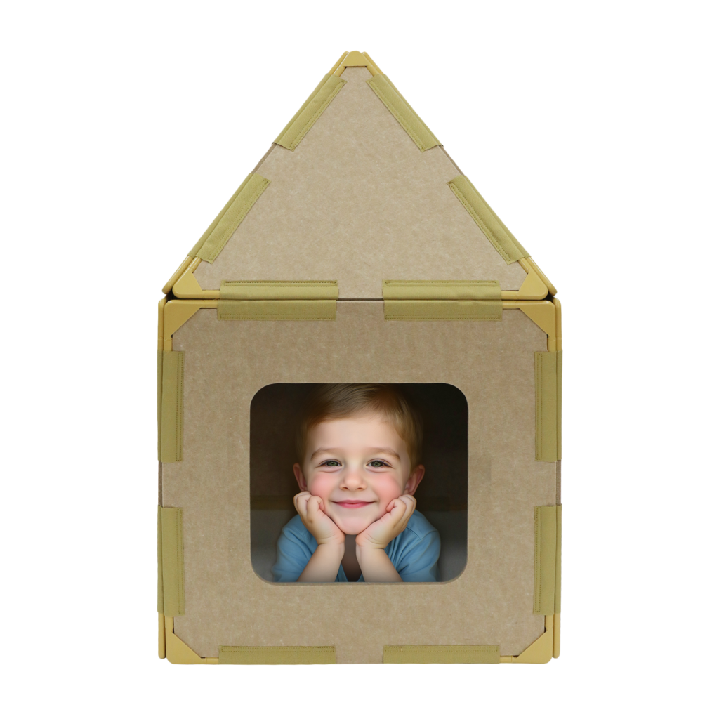 4-Panel Custom Colour Magnetic Playhouse – main product view