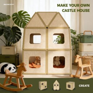 Type-B Magnetic Playhouse Design 6 by PPHouse