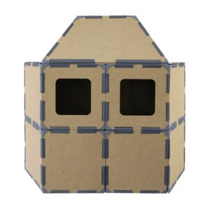 16-Panel Custom Colour Magnetic Playhouse Style C by PPHouse