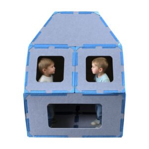 19-Panel Custom Colour Magnetic Playhouse Style B by PPHouse