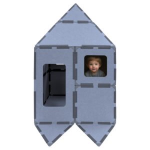 24-Panel Custom Colour Magnetic Playhouse Style B by PPHouse