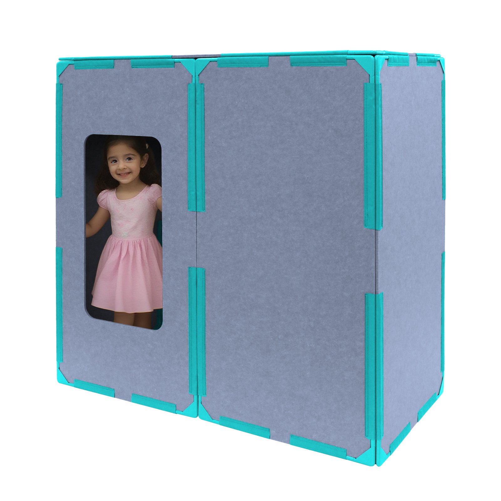 Custom Colour Magnetic Playhouse – 7 Panels – view 4 | PPHouse magnetic playhouse